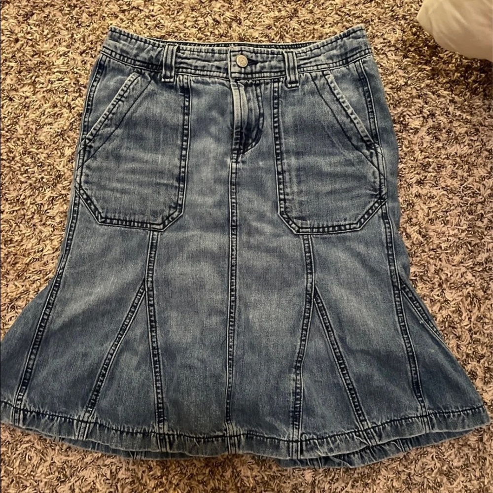 Vintage A Line denim skirt billy blues